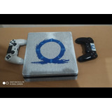 Playstation 4 Slim + 2 Controles + Galeria De Jogos 