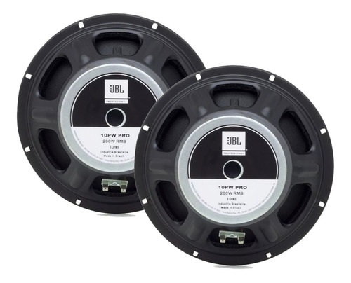 Woofer Jbl Selenium 10pw Pro 10 Pulgadas 400w 8 Ohms X2