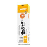 Multivitamínico Lavitan Vitamina C + Zinco Sabor Laranja