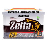 Bateria De Carro 60ah Zetta Ou Delco - Sandero, Hb20, Ka