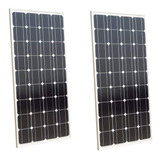 2x1   Panel Solar Monocristalino Fotovoltaico 200w /12v