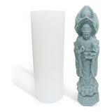 Vela De Silicona Con Forma De Estatua De Buda, Aromaterapia,