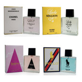 Kit De Perfume Feminino/masculino 10 Und - Perfumes De 100ml