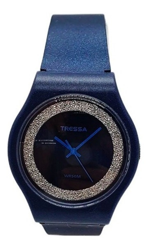 Reloj Tressa Sumergible 50 Mts Varios Colores Glitter Newmar