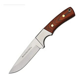 Cuchillo Navaja Winchester Acero Inoxidable Caza Pesca Funda