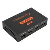 Splitter Hdmi 1x4 + Cable Hdmi 15 Metros Repite Señal