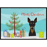 Caroline S Treasures Bb1612mat Arbol De Navidad Y Min Pin I