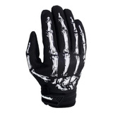 1 Par De Guantes De Motocross Skeleton Bones Para Uso Exteri