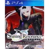 Shining Resonance Refrain Ps4 - Juego Nuevo Y Sellado