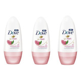 Desodorante Dove 50 Ml Feminino Go Fresh Roma - Kit C/3und