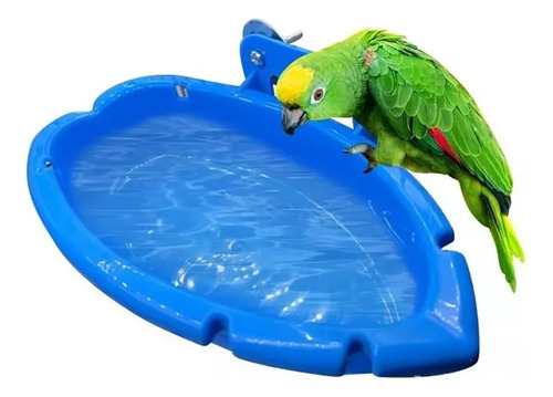 Bañera Parrot, Bonita Bañera Con Forma De Loro Para Mascotas