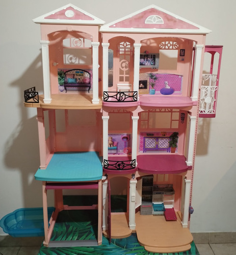 Casa De Barbie Original Muñecas Dream House Sin Accesorios