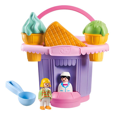 Playmobil Sand Cubo De Arena Tienda De Helados