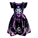 Vestido Kuromy Niñas Algodón Estampado 