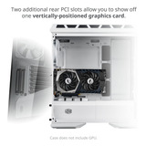 Cooler Master Mcm-h500p-wgnn-s00 Mastercase Malla Blanca Atx