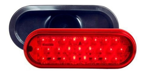 Faro Trasero Electronico Bivoltaje Rojo Unipolar 3010eruf