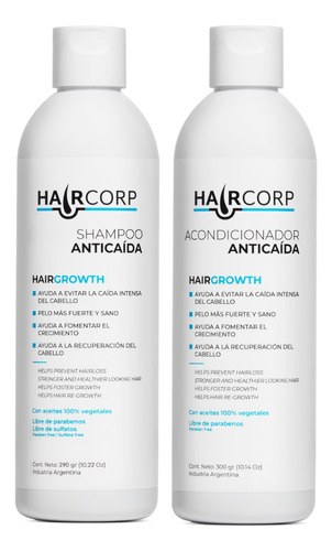 Haircorp Shampoo Y Acondicionador Anticaida 
