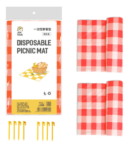 180x180cm Mantel Portátil Desechable Picnic Mat Campings X2