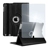 Funda Giratoria 360 Para iPad Pro 12.9 5ta 4ta +mica Cristal