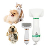Secador Con Cepillo Cardina Para Perros Gatos Mascotas 300w
