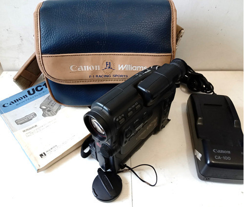 Filmadora Canon Uc 10 F1 Williams = Leia A Descrição