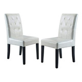 Christopher Knight Home Gentry Sillas De Comedor De Cuero Re