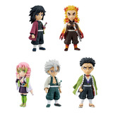 Set 5 Figuras Banpresto World Collectable: Demon Slayer Vol5