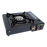 Fogareiro Fogão Cooktop A Gas Camping Acampamento Com Maleta Sem Gás