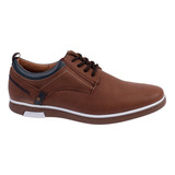 Zapato Casual Fratello Café Para Hombre 7707