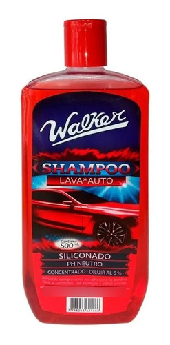 Shampoo Siliconado Concentrado Ph Neutro Walker 500ml