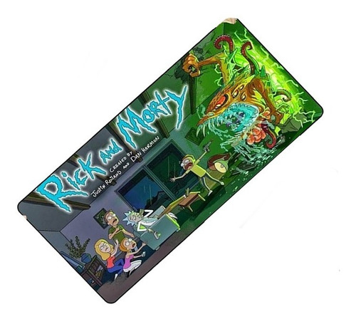 Pad Mouse Alfombrilla Para Escritorio Anime Rick Morty