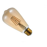 3 Lampada Filamento Led Jng Pera E27 8w Bivolt 2500k 55451 110v/220v