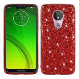 Funda Diseño Smart Glitter Para Motorola G7 Power