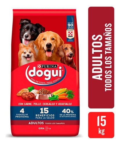 Alimento Animales  Carncveg 16,5 Kg Dogui Alimentos P/masco