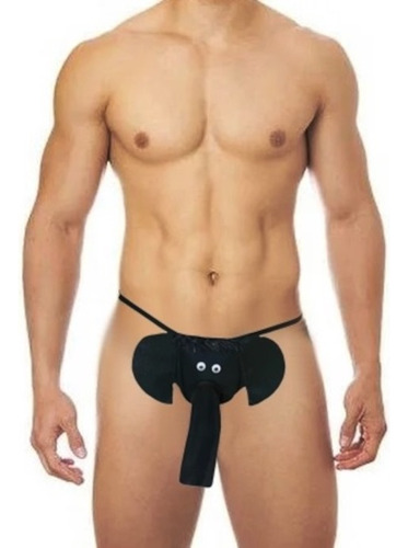 Cueca Elefante Jockstrap Lingerie Sexy Fio Dental Luxuosa 