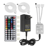 Hwylizg Control Remoto Inalámbrico De Luz Led Ir De 2 Puerto