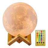 Nsl Lighting Moon Lamp Led 3d Impresión - Lámpara De Luna 