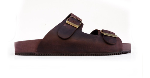 Sandalias Zapatos Hombre Birken Cuero Engrasado Original 