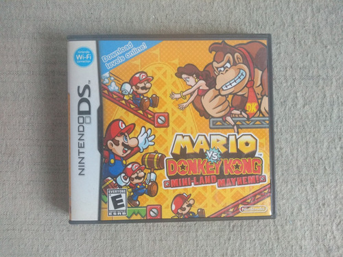 Mario Vs Donkey Kong Mini-land Mayhem! Nintendo Ds  