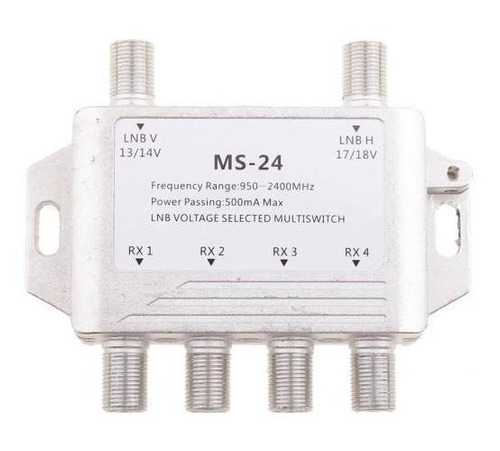 2 X 2x4 2 Entradas 4 Salidas Multi Lnb Switch