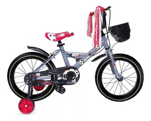 Bicicleta Infantil R 16 Canasto Urby Con Camara Y Cubierta 
