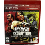 Red Read Redemption Game Of The Year | Ps3 Playstation 3 Ori