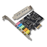 Placa Audio Pcie Sonido 4.1 Canales Amitosai Mts-pcie3d4ch