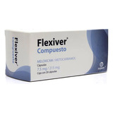 Flexiver Comp Meloxicam 7.5mg/metocarbamol 215mg 20 Cápsulas