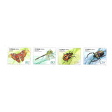 #60023 China 2023 Insectos Mariposas Escarabajo Libelula Mnh