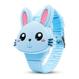 Reloj Digital Led Conejito Niño Niña + Estuche Dayoshop