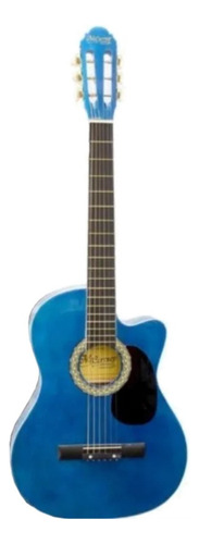 Guitarra Clásica Mccartney Cg-851 Para Diestros Azul