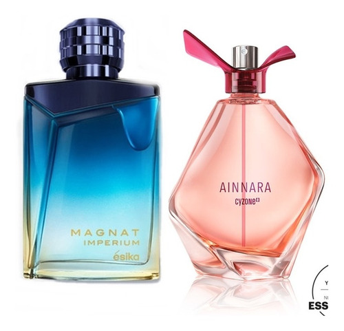 Set Perfumes Magnat Imperium Hombre Esika + Ainnara Cyzone 