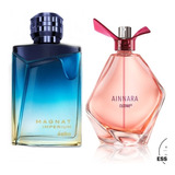 Set Perfumes Magnat Imperium Hombre Esika + Ainnara Cyzone 