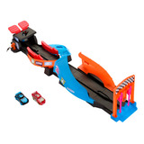 Cars De Disney Y Pixar Pista Set De Carreras Glow Racing Color Multicolor